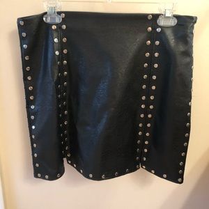 Leather skirt size 10. Brand new never worn!